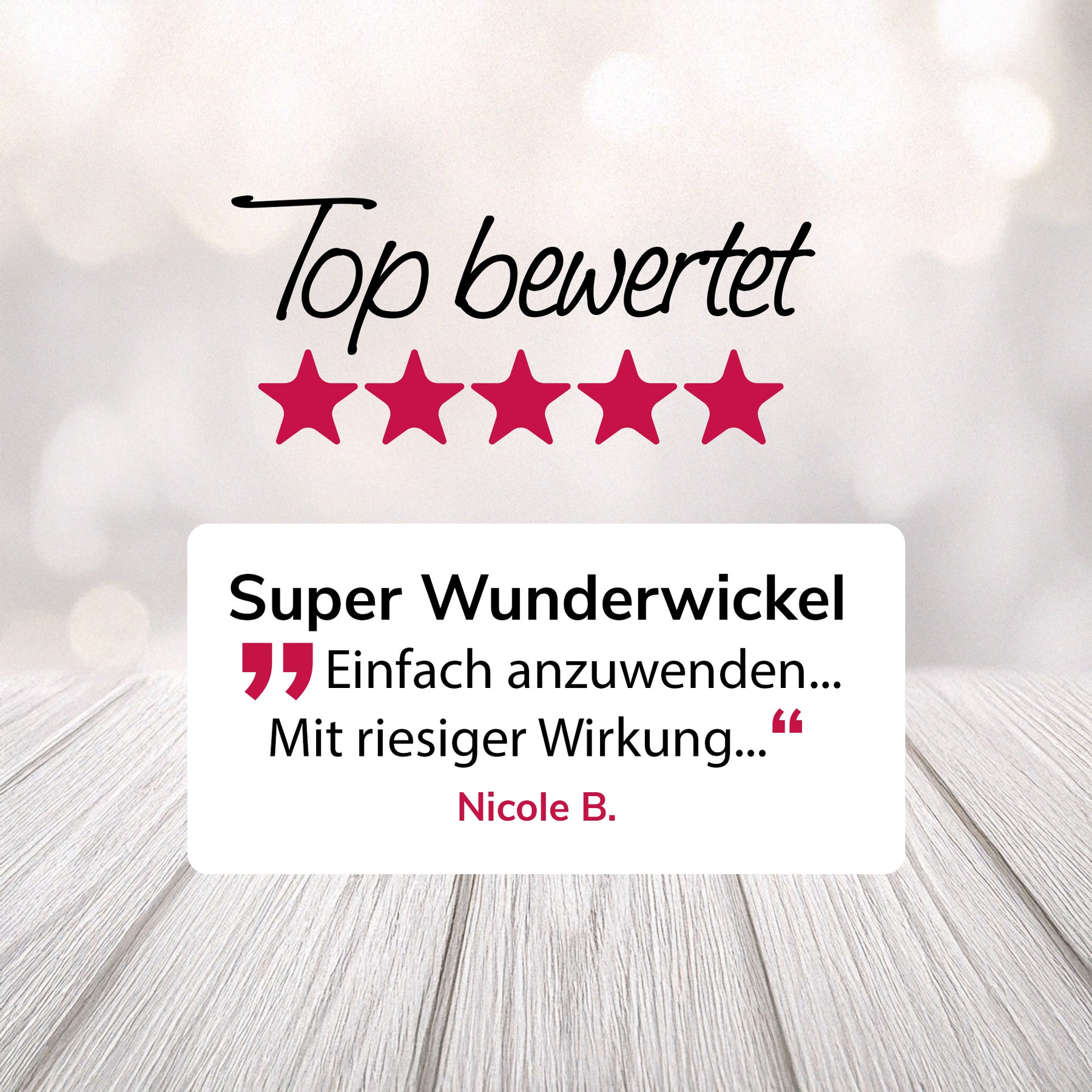 Arnikawunderwickel Bewertung