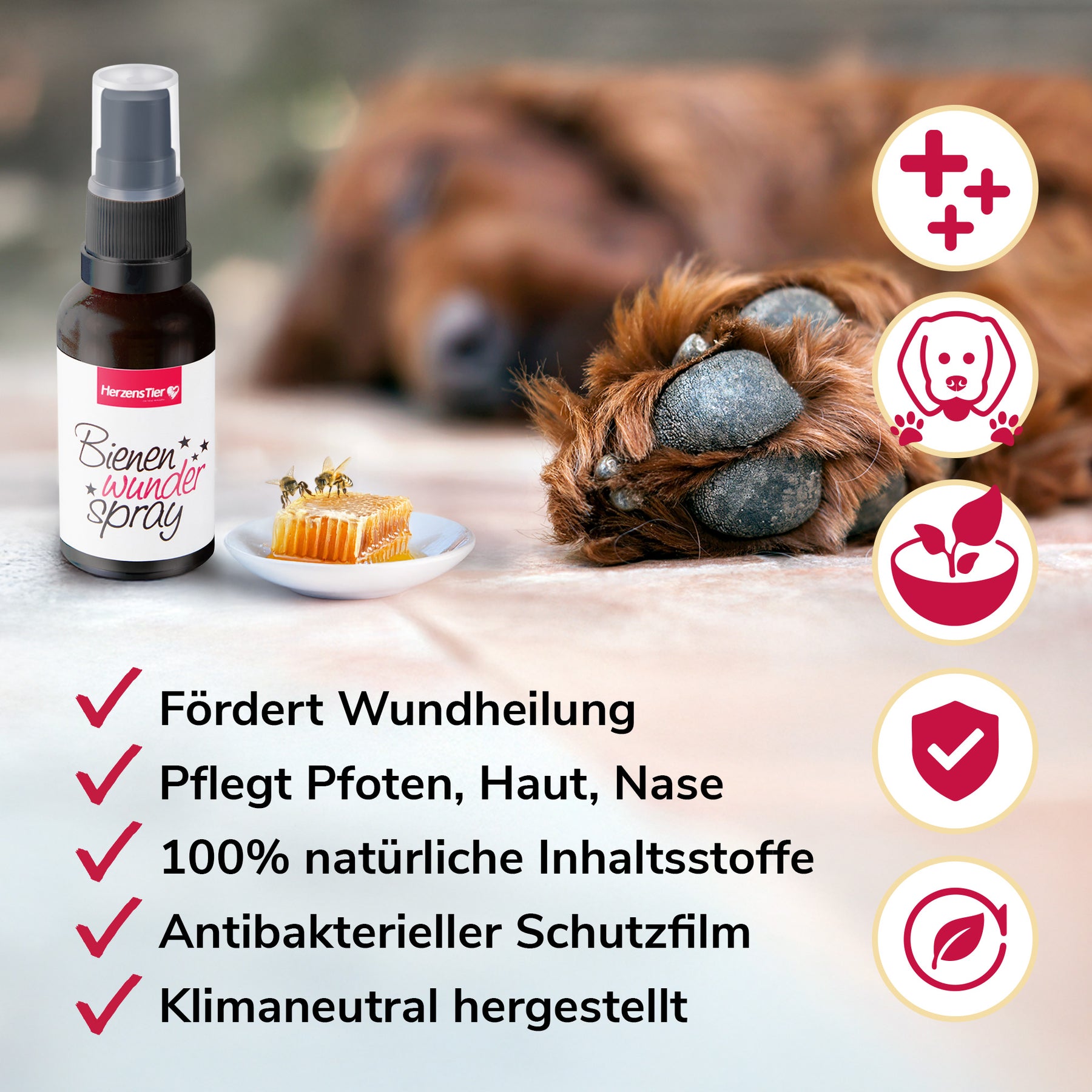 Bienenwunderspray Alleinstellungsmerkmale