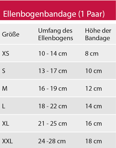 Ellenbogenbandage