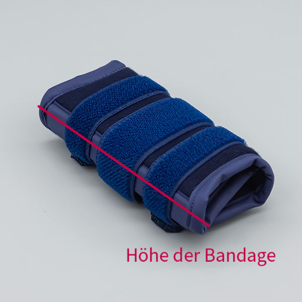 Karpalbandage Schaumstoff bei Bandinstabilität, Entzündung, Lahmheit