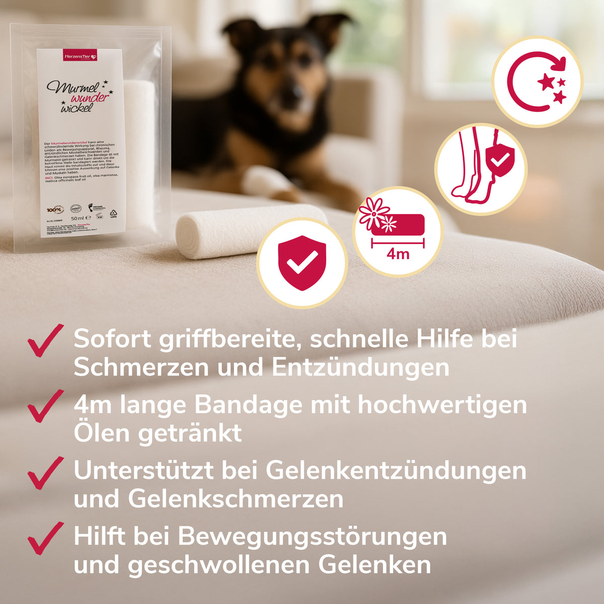 Murmelwunderwickel Anwendung