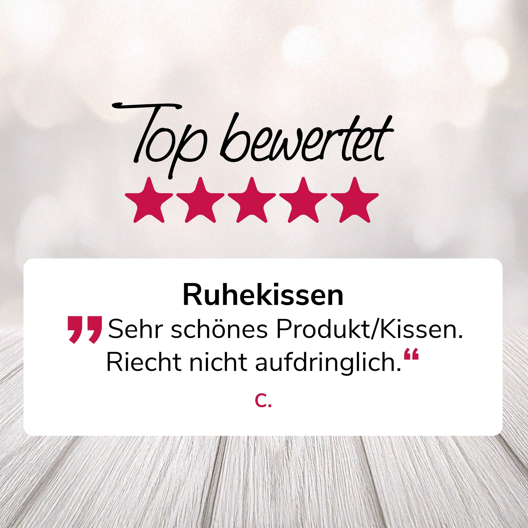 Ruhewunderkissen Bewertung