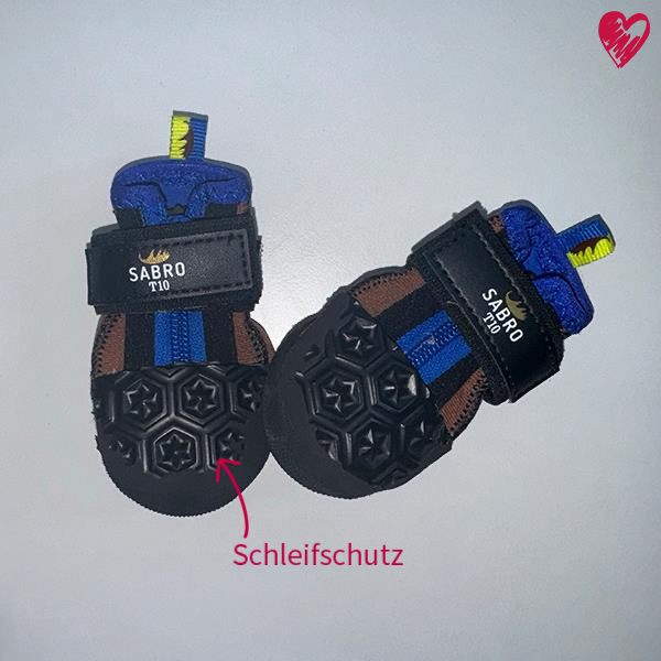 Schleifschutz für Pfotenschuhe für draußen