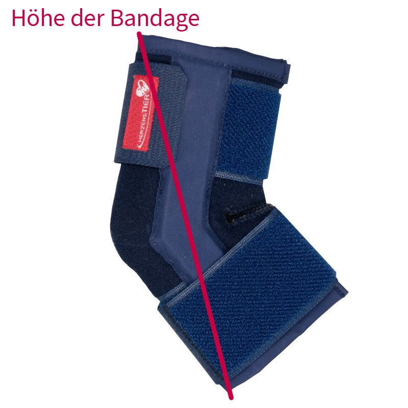 Sprunggelenkbandage Schaumstoff zur Ruhigstellung bei Bandinstabilitäten