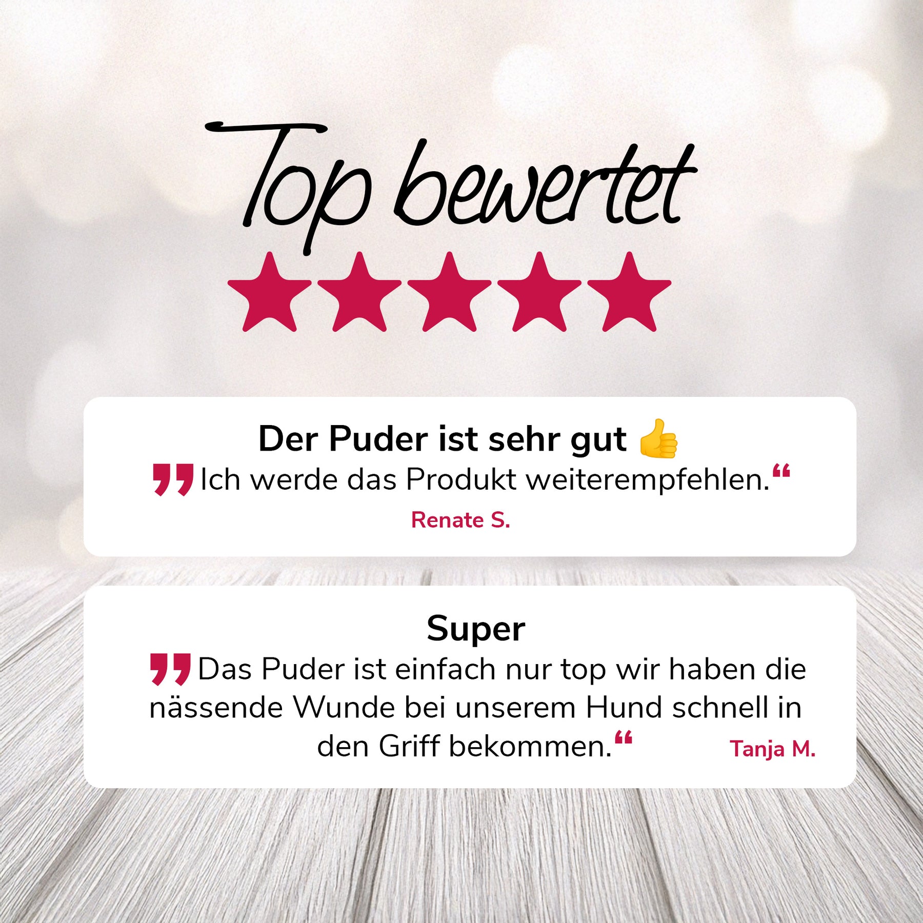 Wunderpuder Inhaltsstoffe Bewertungen