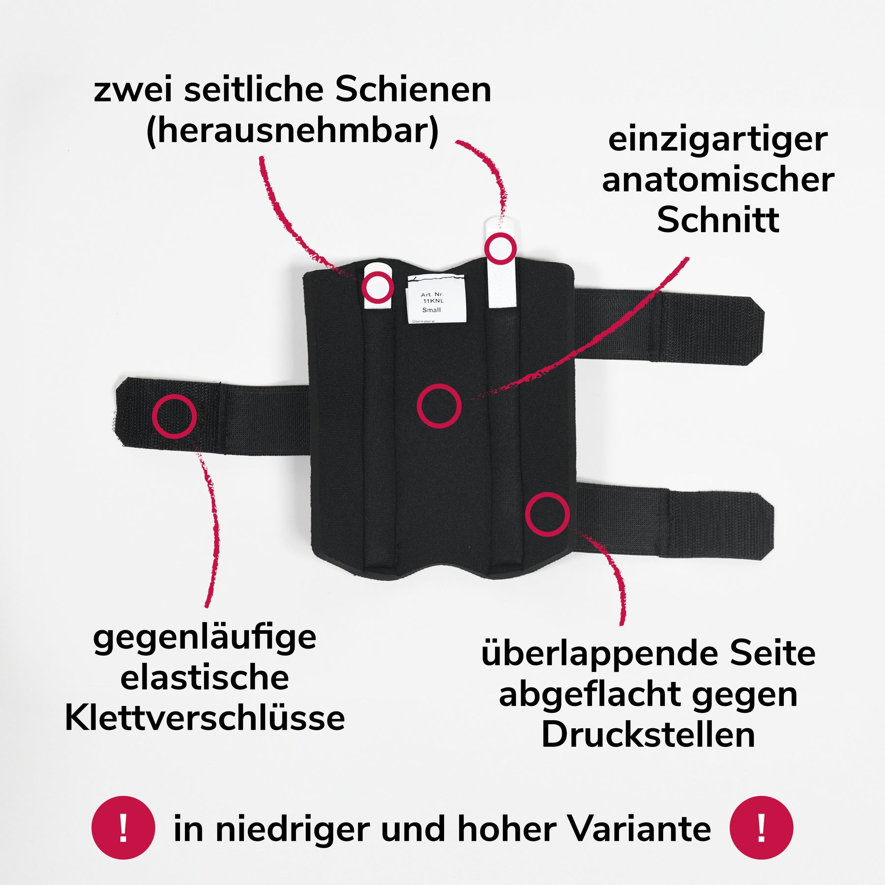 Karpalgelenksbandage Details