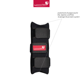 Karpalbandage Neopren bei Durchtritt, Gelenkinstabilität, Arthrose